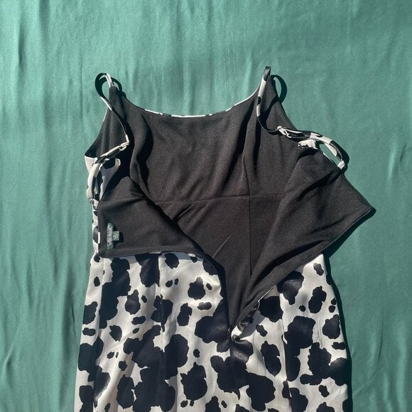 NWOT Wild Fable Silky Cow Mini Dress Size M - Picture 3 of 6